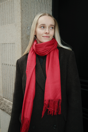 Écharpe - Rouge