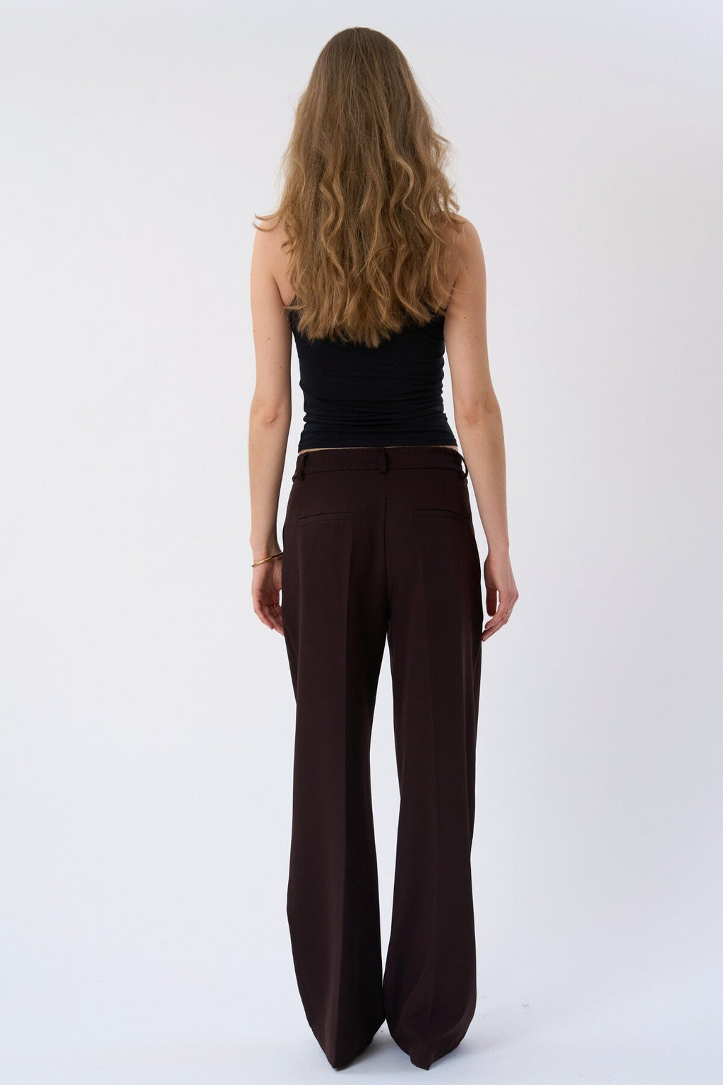 Mila large Pants - Marron