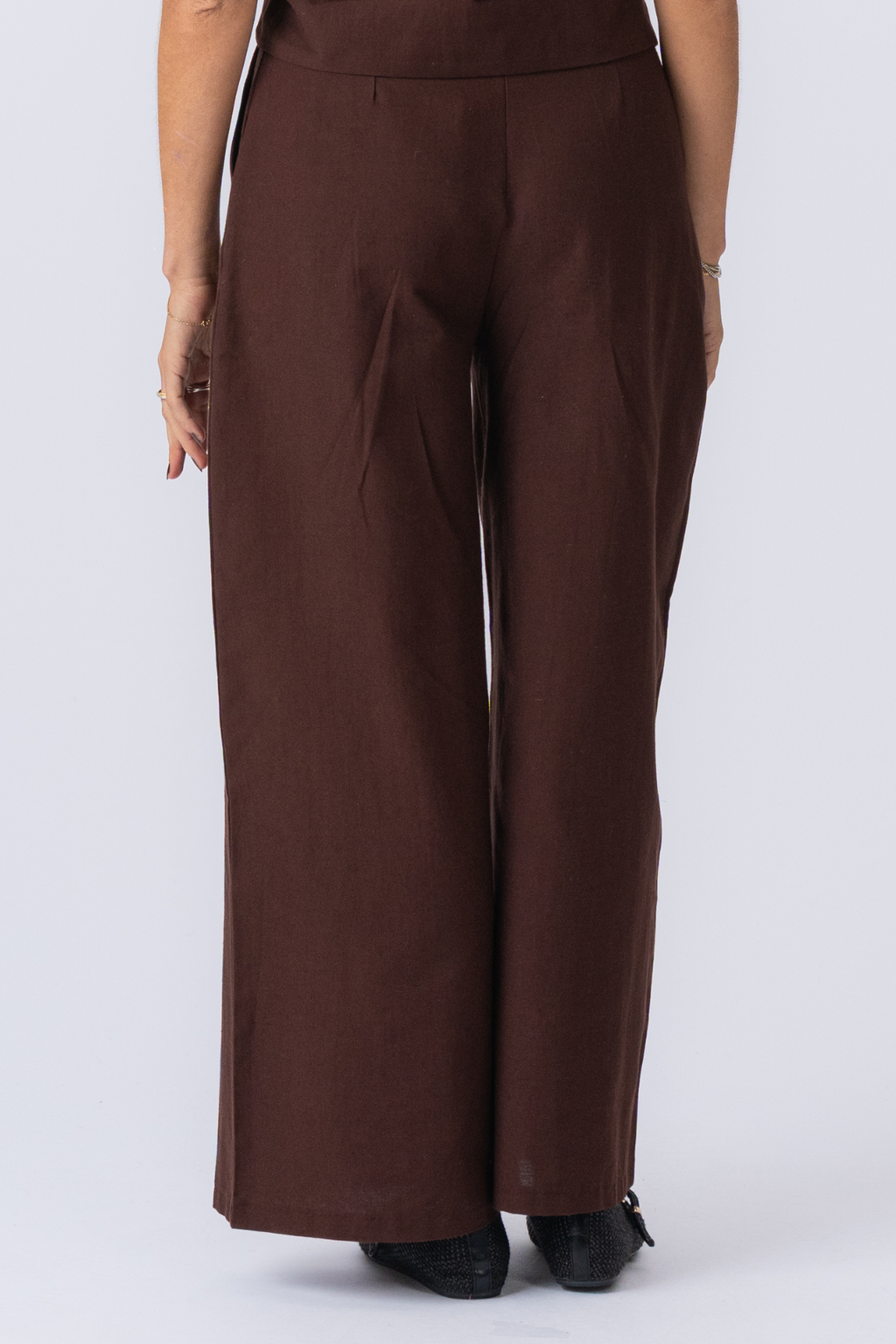Melissa Wide Pants - Brown