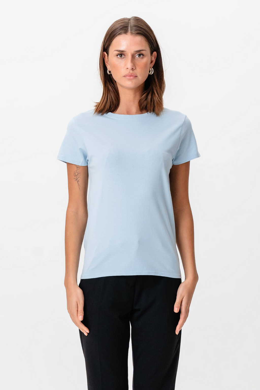 T-shirt de base - Bleu ciel