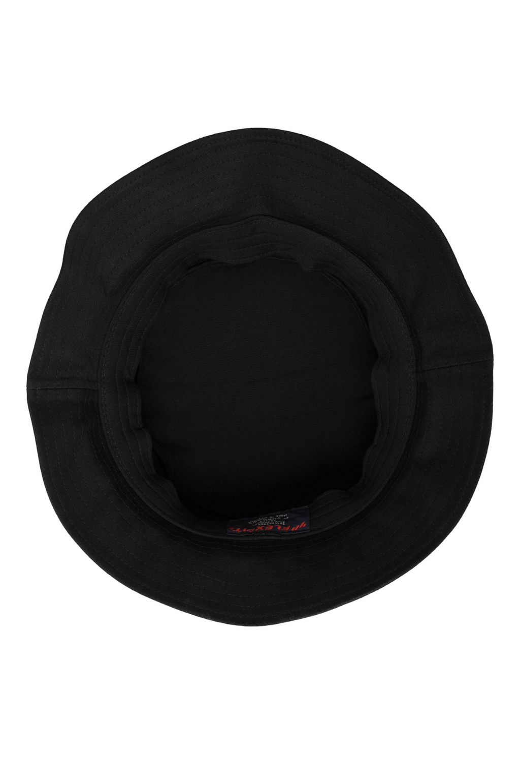 Chapeau Bucket en coton sergé - Noir