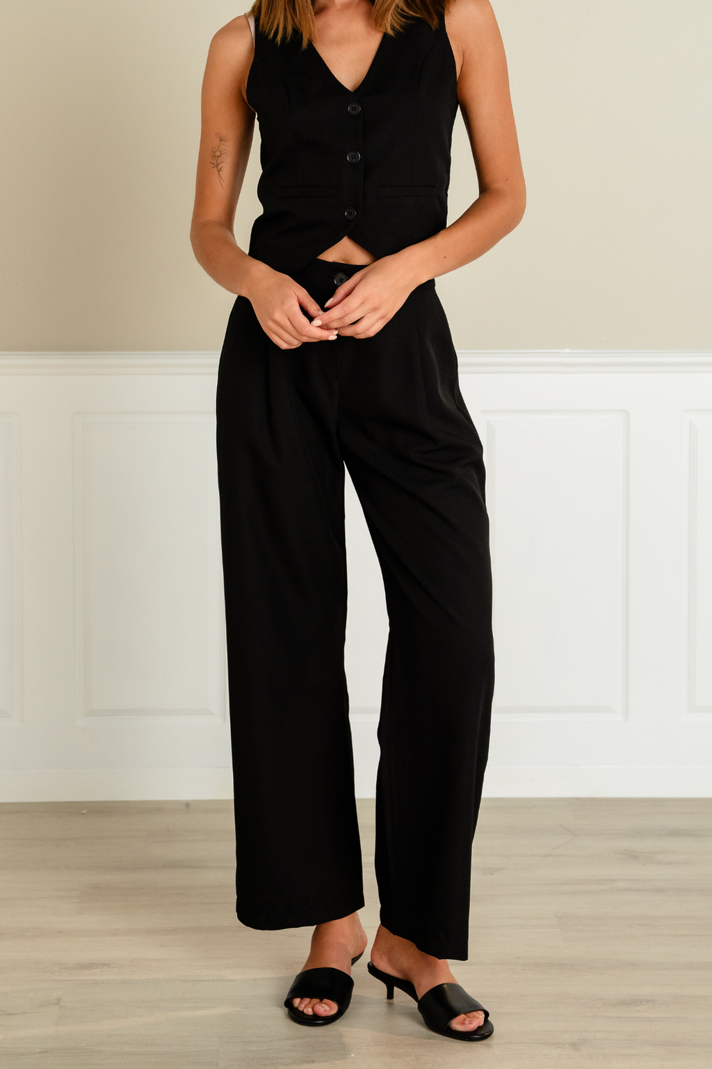 Natalie Pants - Noir