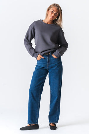 Alina Sweatshirt - Dark Grey