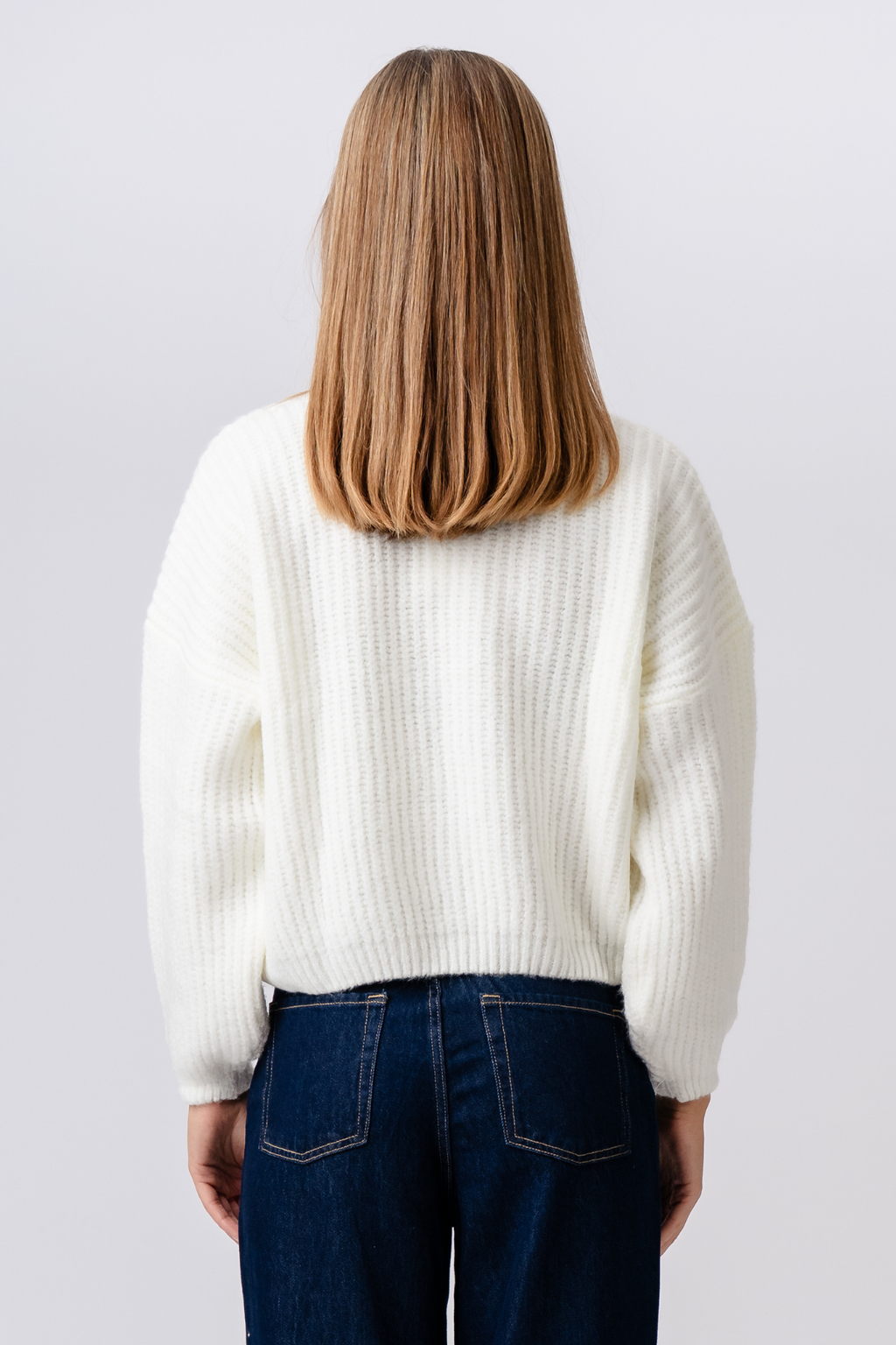 Gabriela Knit - White