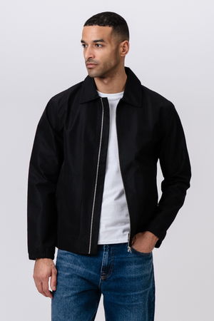 Short Zip Jacket - Black