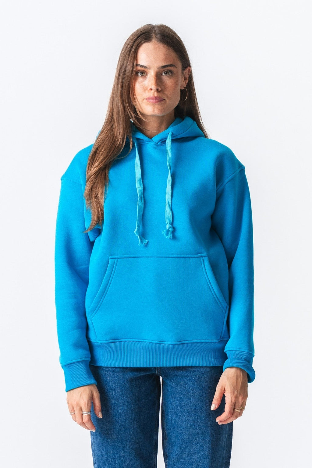 Stella Oversized Hoodie - Blue
