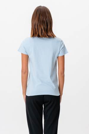 T-shirt de base - Bleu ciel