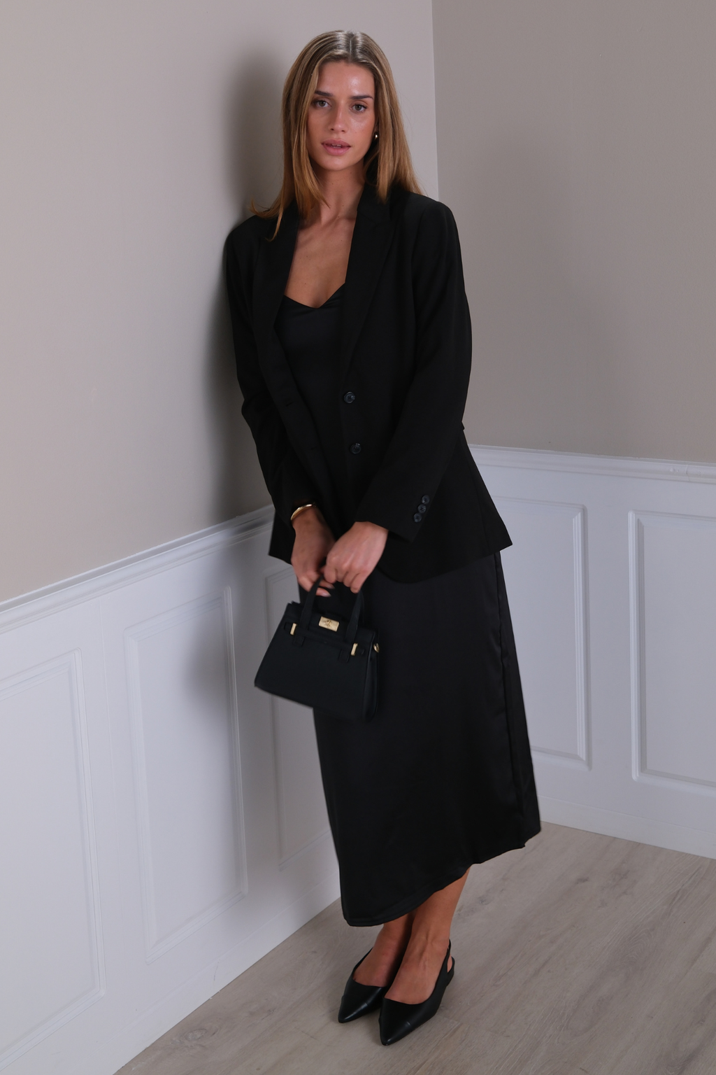 Blazer coupe classique - Noir