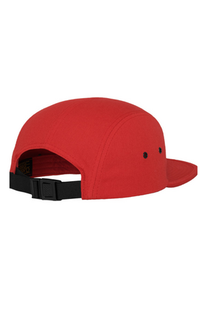 Casquette 5 panneaux - Rouge
