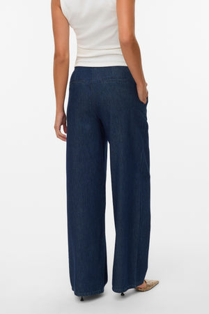 Rae Wide Jeans - Dark Blue Denim