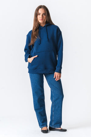 Stella Oversized Hoodie - Navy