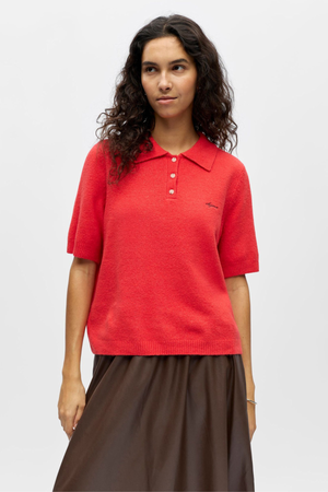 Polo en tricot Debbie - Poinsettia