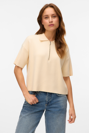 Or 2/4 Poloneck Pullover - Birch