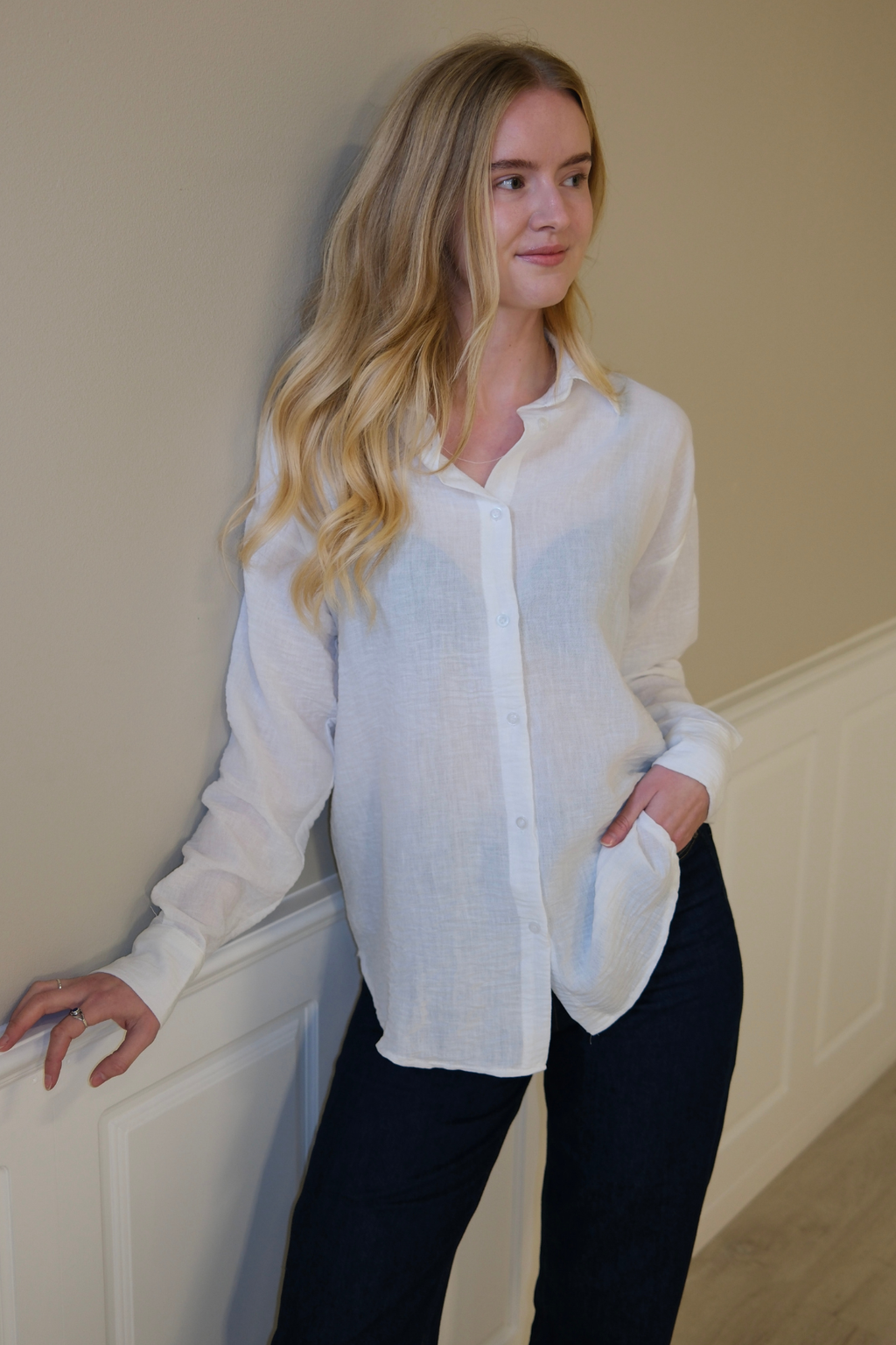 Chemise Lilly - blanc