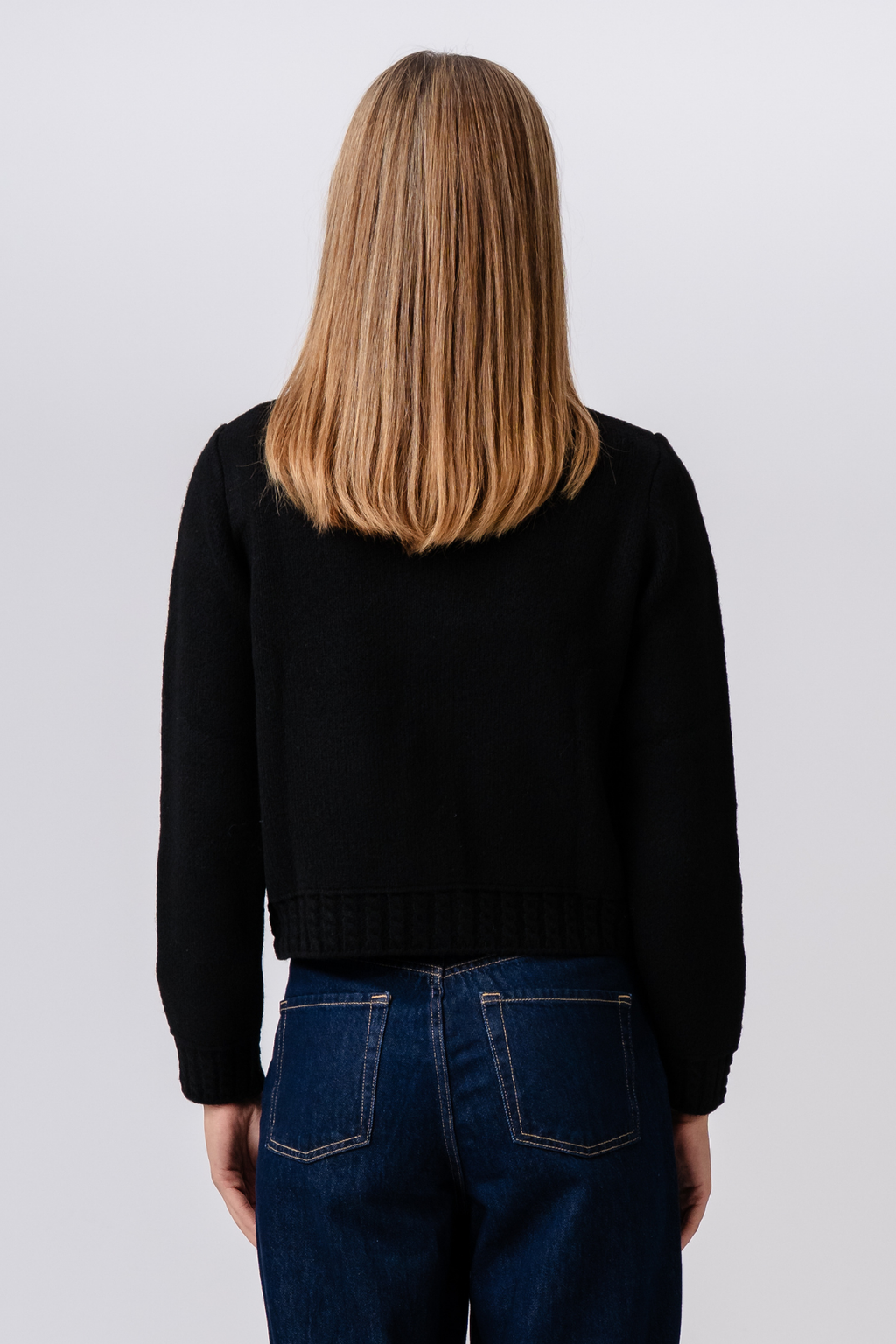 Cardigan en maille Emilie - Noir