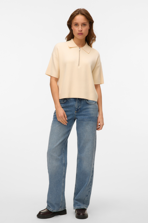 Or 2/4 Poloneck Pullover - Birch