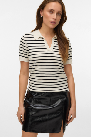 Silje Poloneck Pullover - Birch