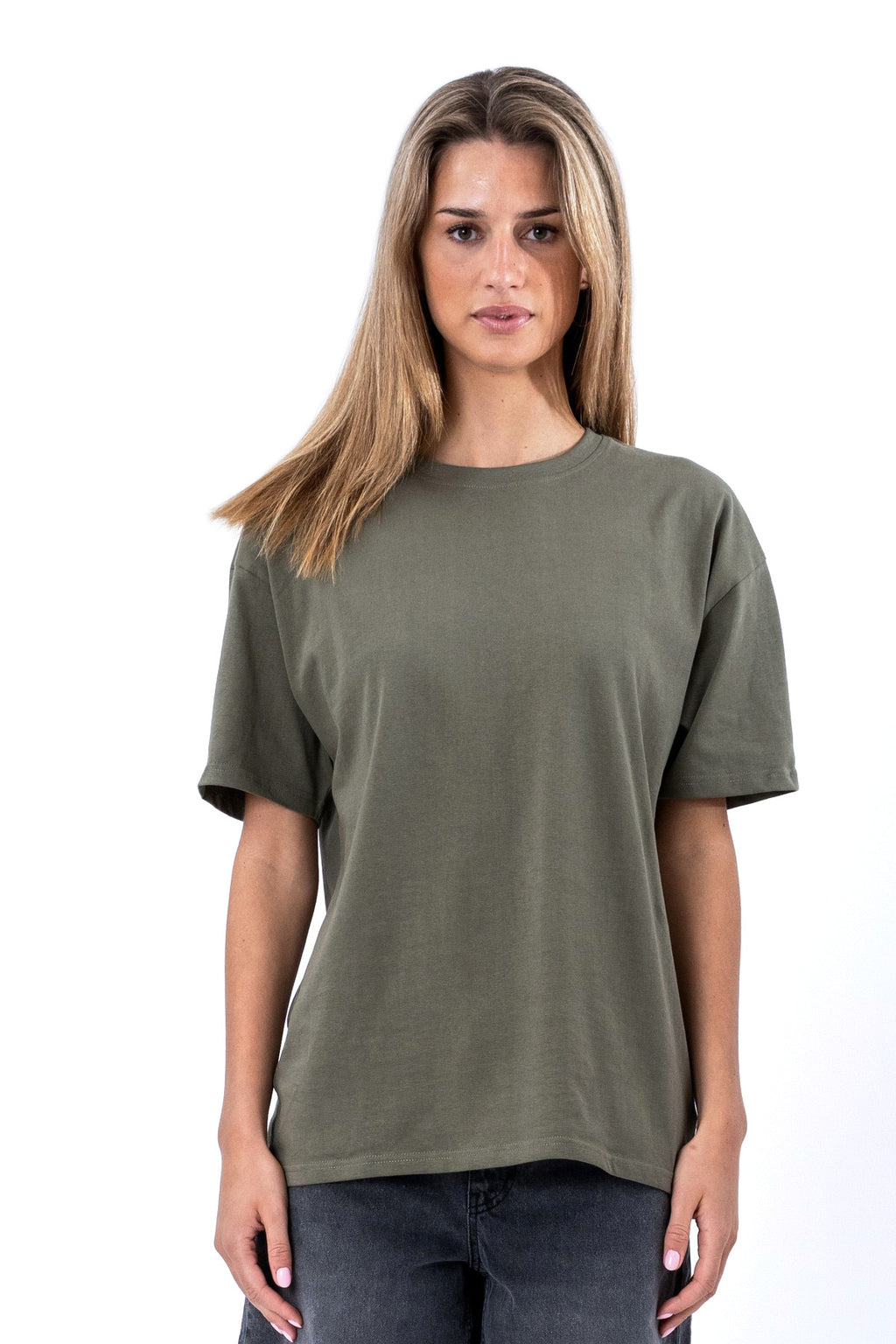 T-shirt Heavy Boxfit - Olive