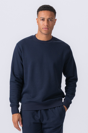 Essential Crewneck - Navy