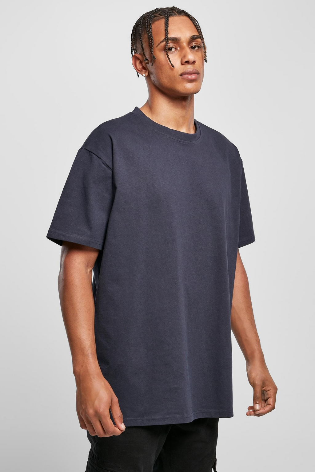 Heavy Oversized T-shirt - Navy