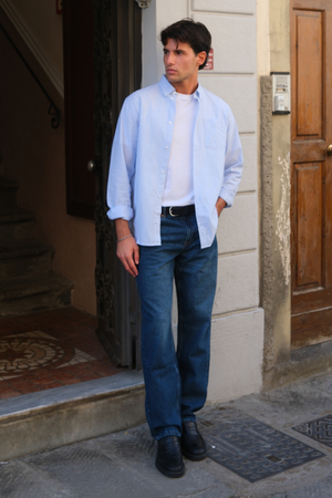 The Original Performance Oxford Shirt - bleu clair / blanc