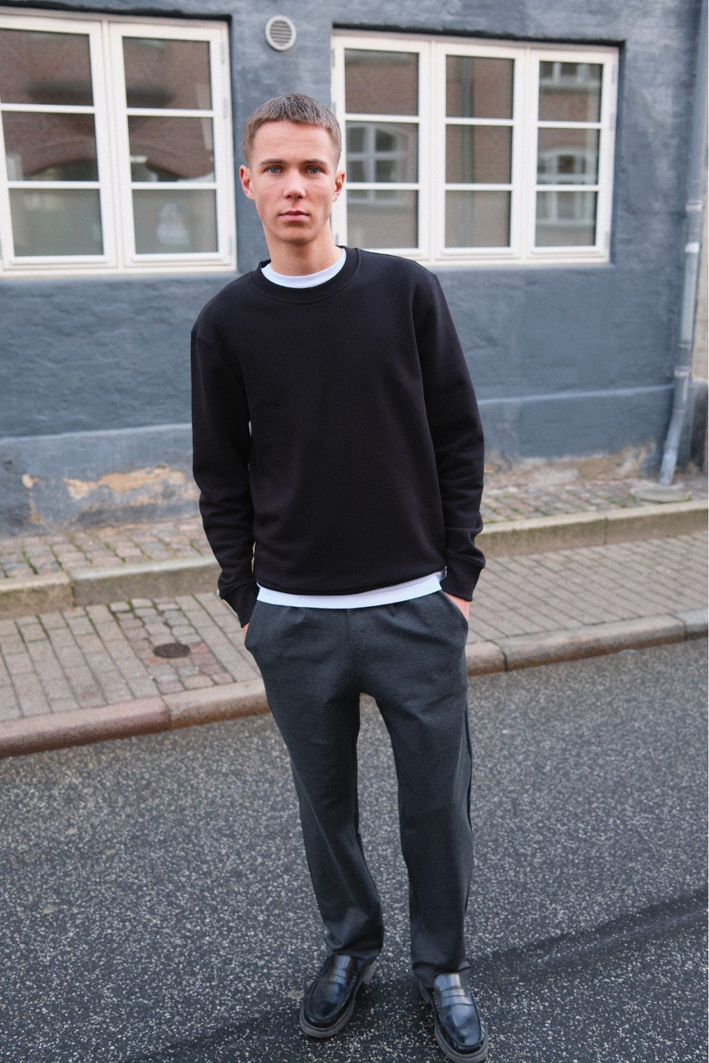 Performance Pants Wide - Gris mélangé