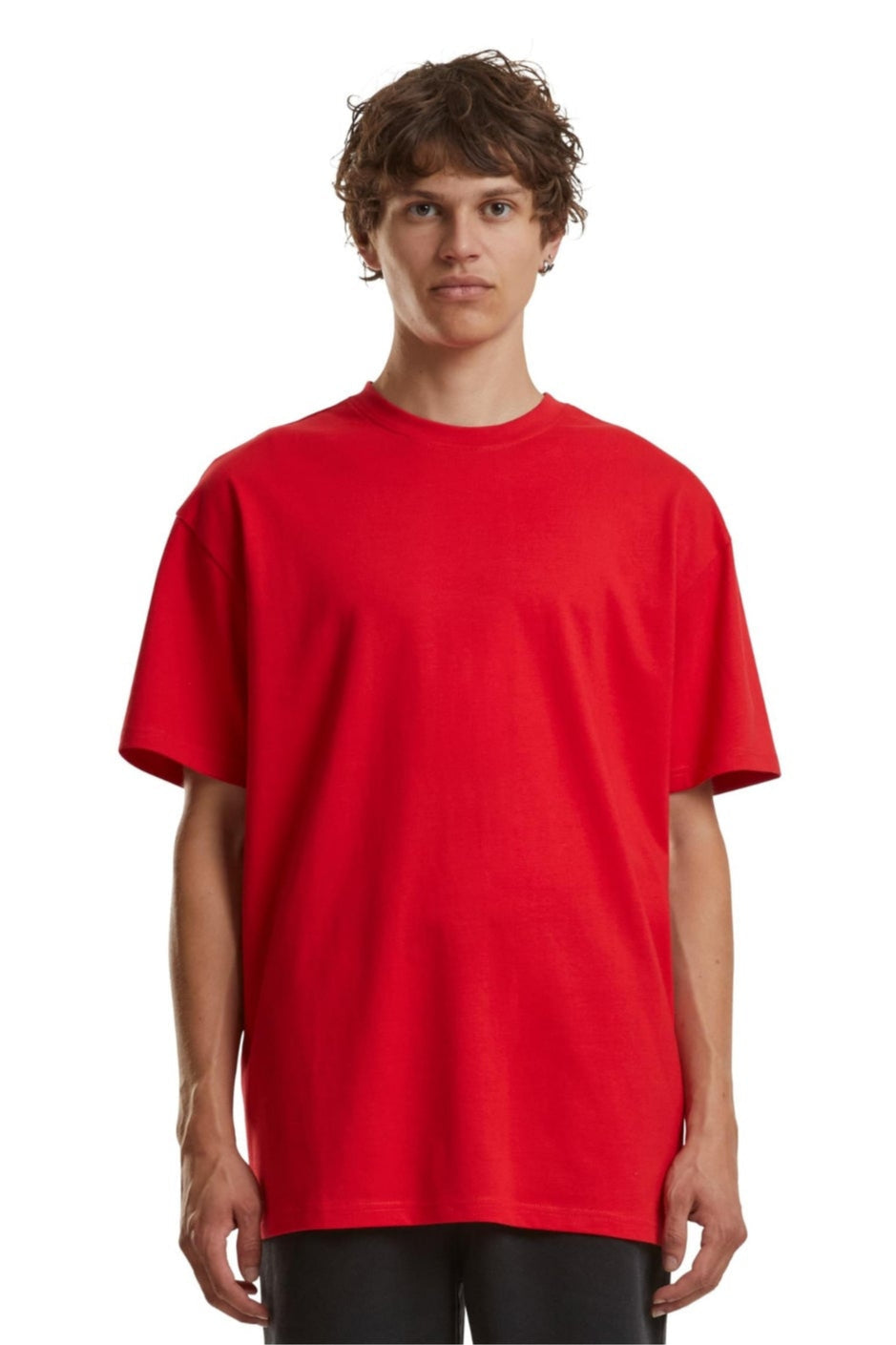 Heavy Oversized T-shirt - City Red
