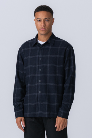 Tristan Overshirt - Dark Navy