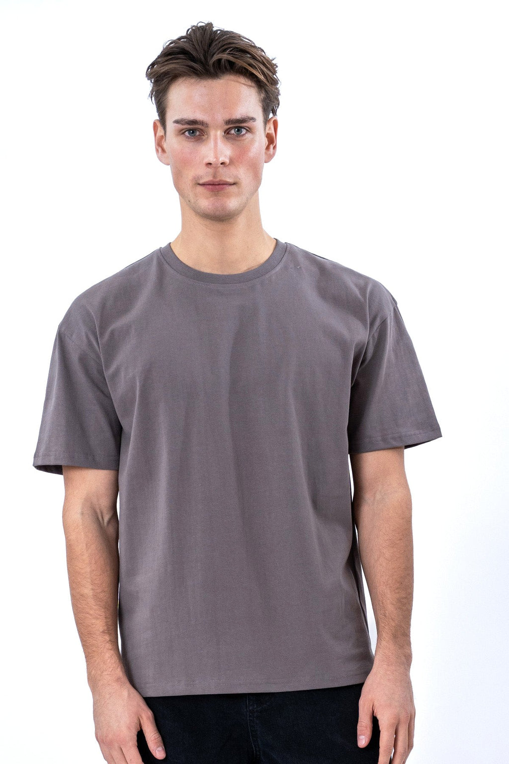 Heavy Boxfit Tee - Dark Grey