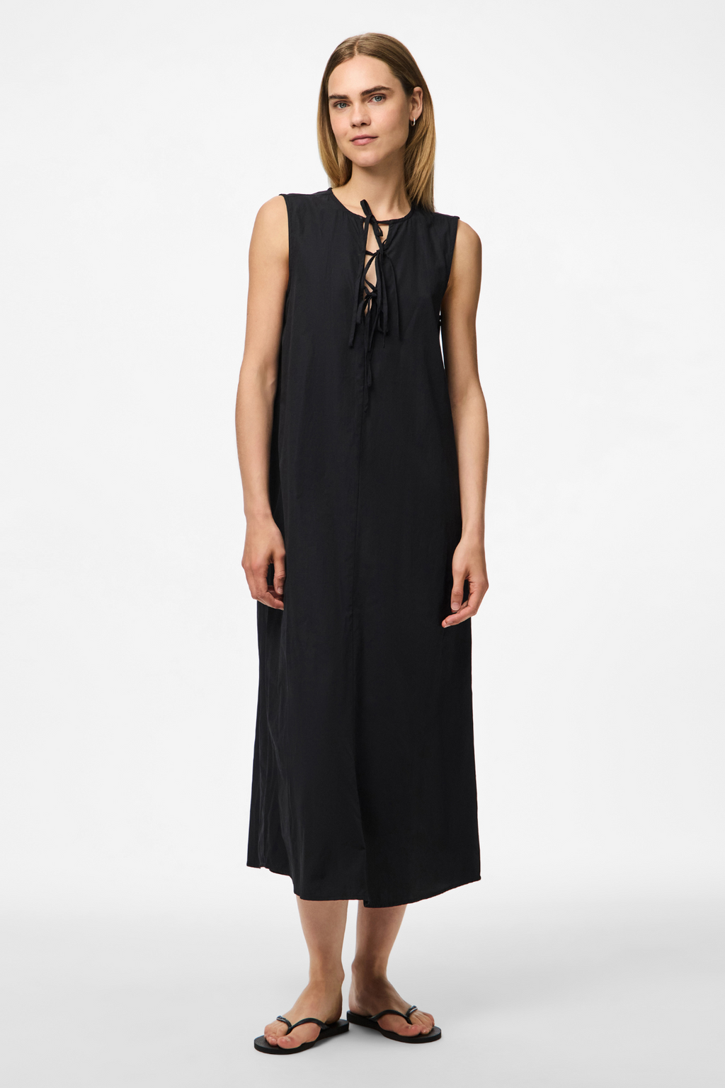 Jenna Tie Robe - Black
