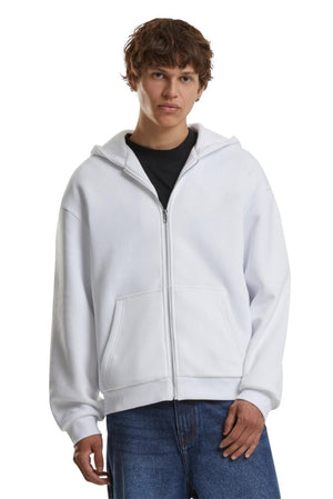 Hoodie zip tous les jours - blanc