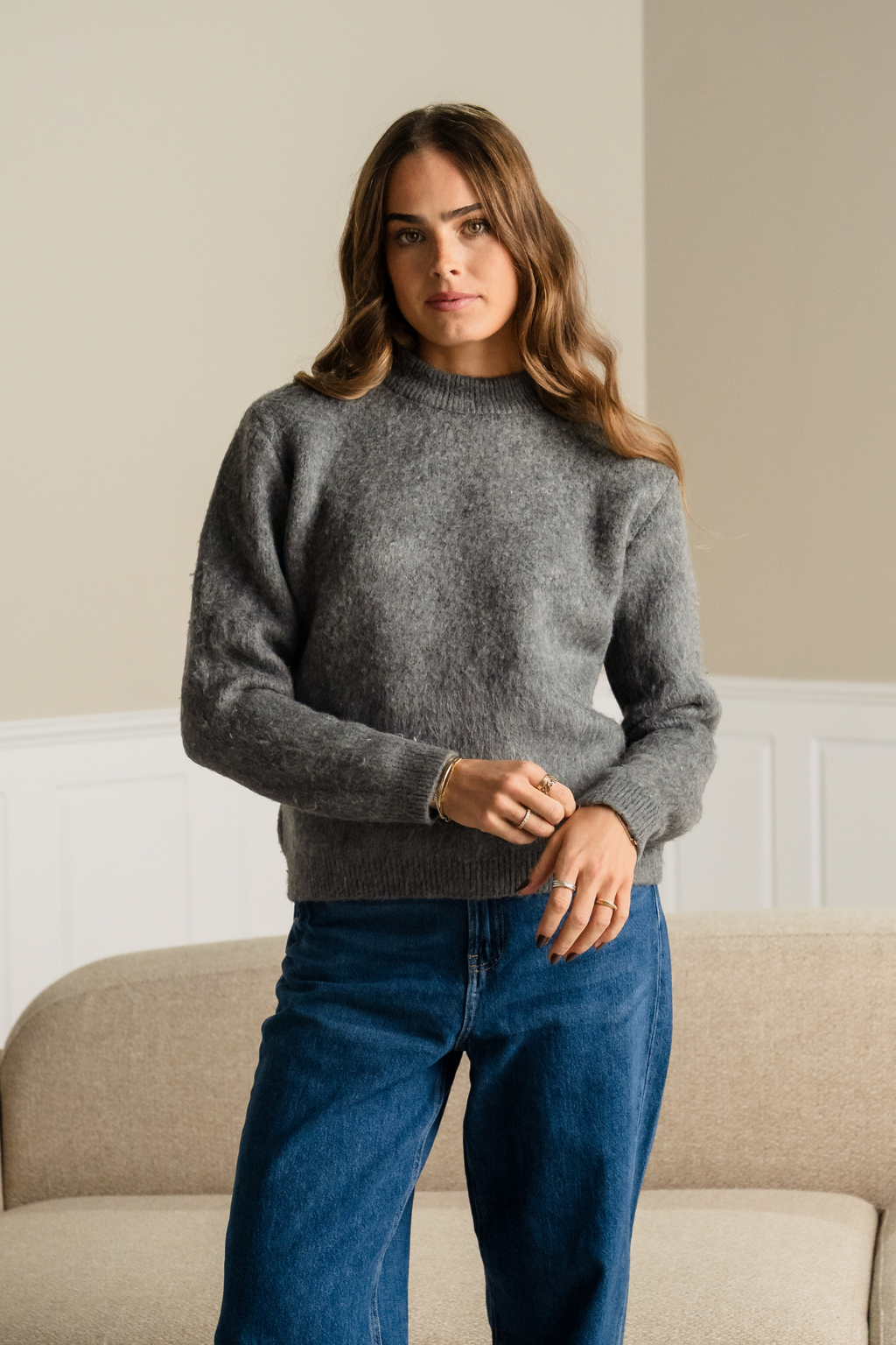 Hazel Knit - Gray