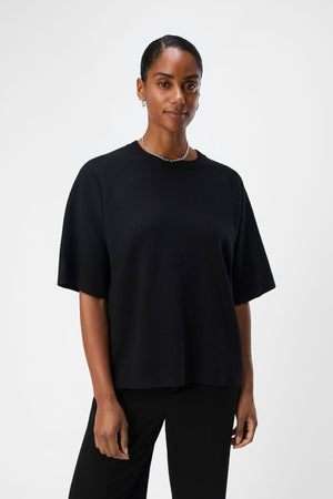 Reynard 2/4 Knit Pullover - Black