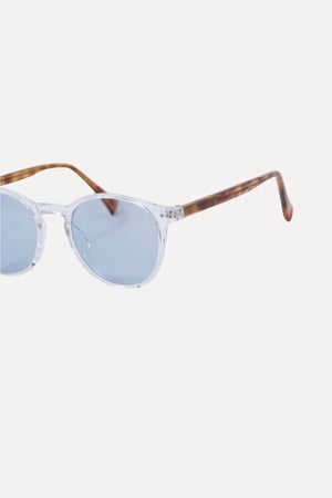 Olivia Sunglasses - Transparent-Blue