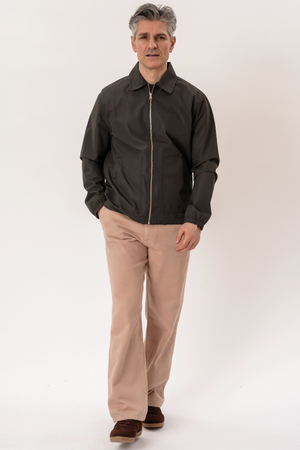 Veste Courte Zippée - Vert Foncé