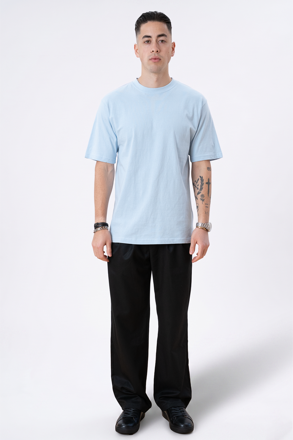 Lourd Oversized T-shirt - bleu poudre