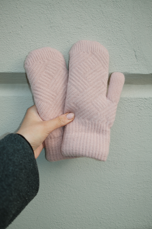 Mitaines - rose