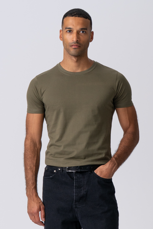 T-shirt musculaire - Green de l'armée