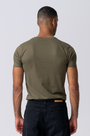 T-shirt musculaire - Green de l'armée