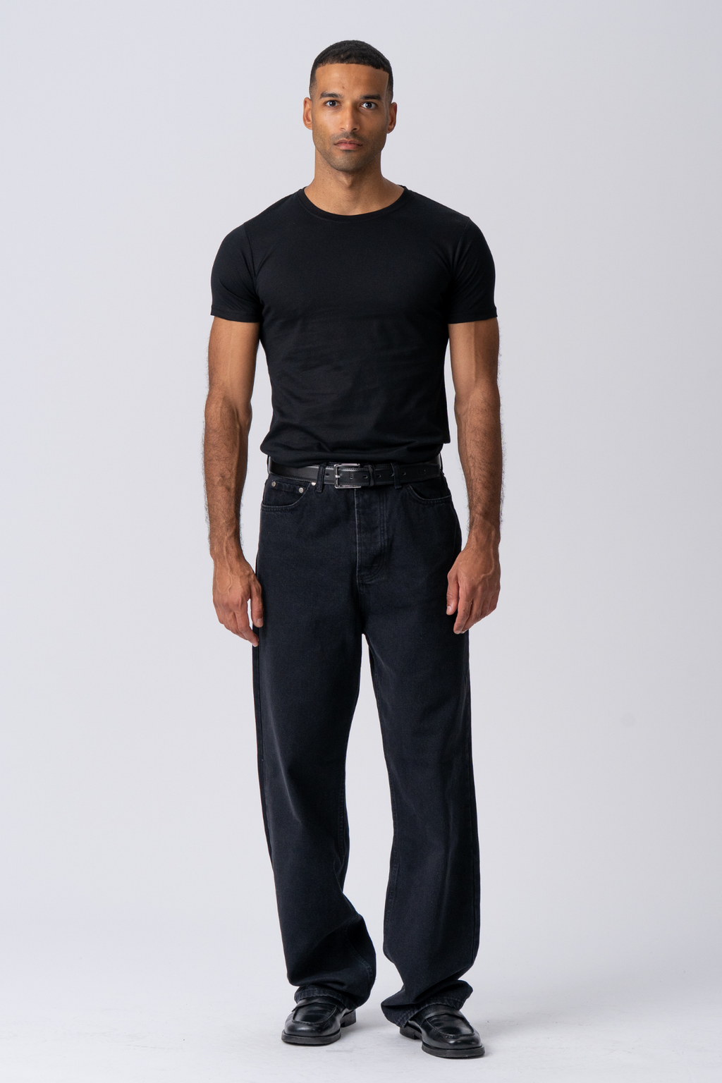 T-shirt musculaire - noir