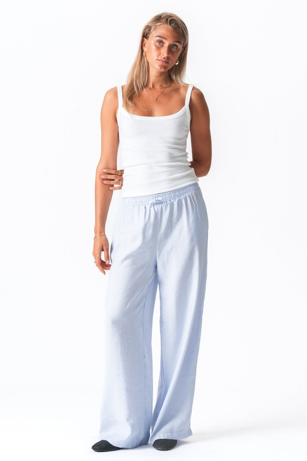 Mia Pants - Sky Blue