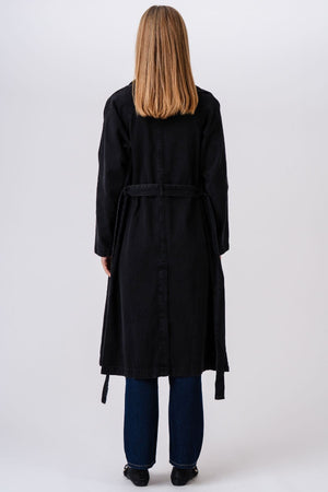 Trench en jean - bleu foncé