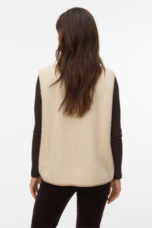 Cleo Short Waistcoat - Oatmeal