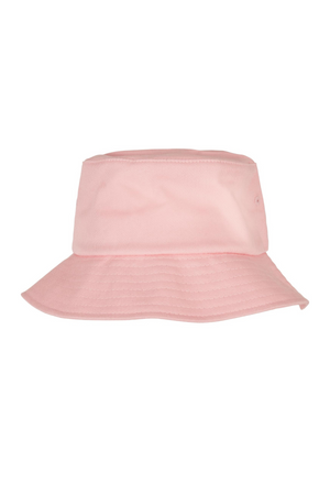 Chapeau Bucket en coton sergé - Rose clair