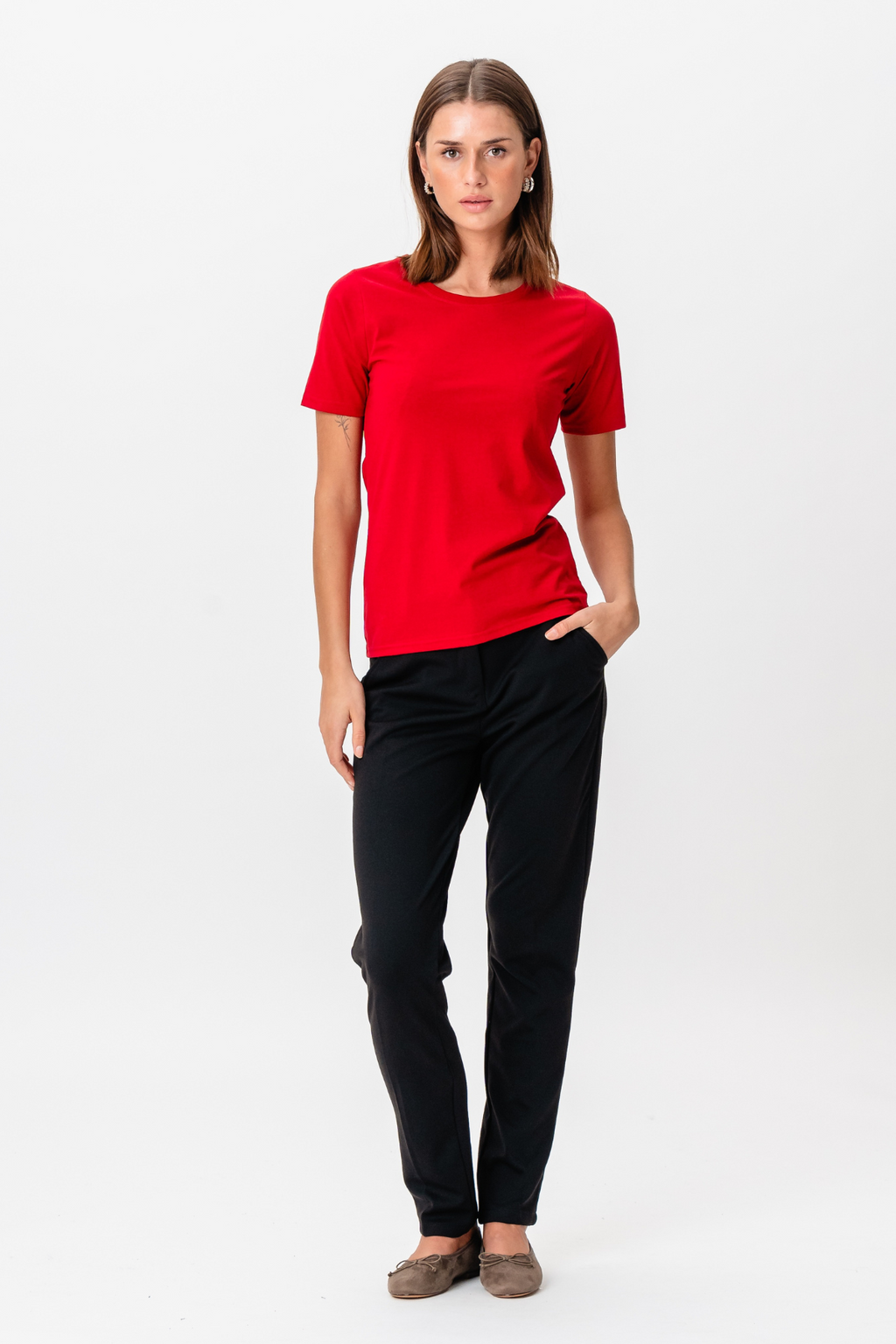 T-shirt de base - rouge