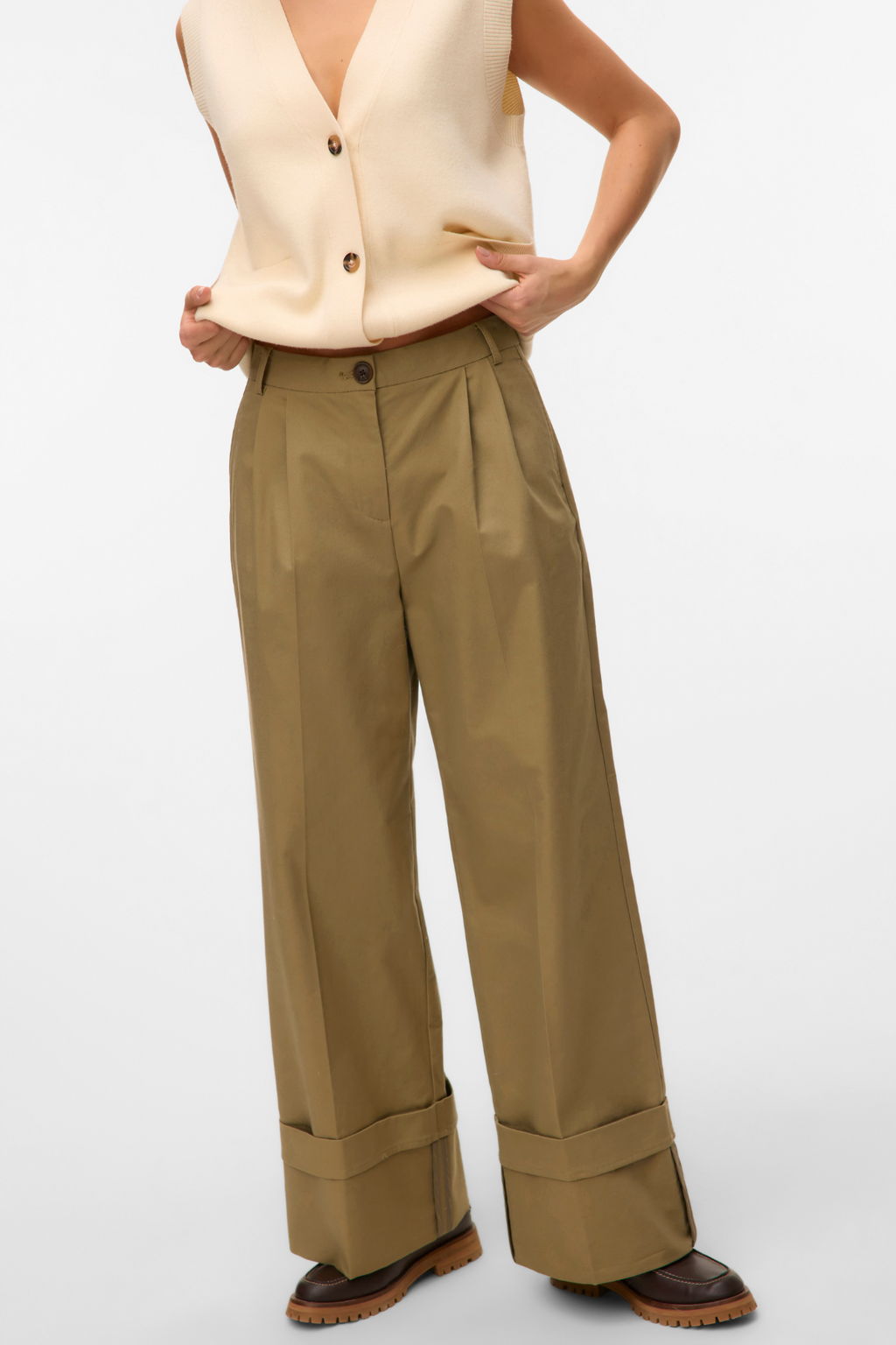 Kora large pliage Pants - Sirène