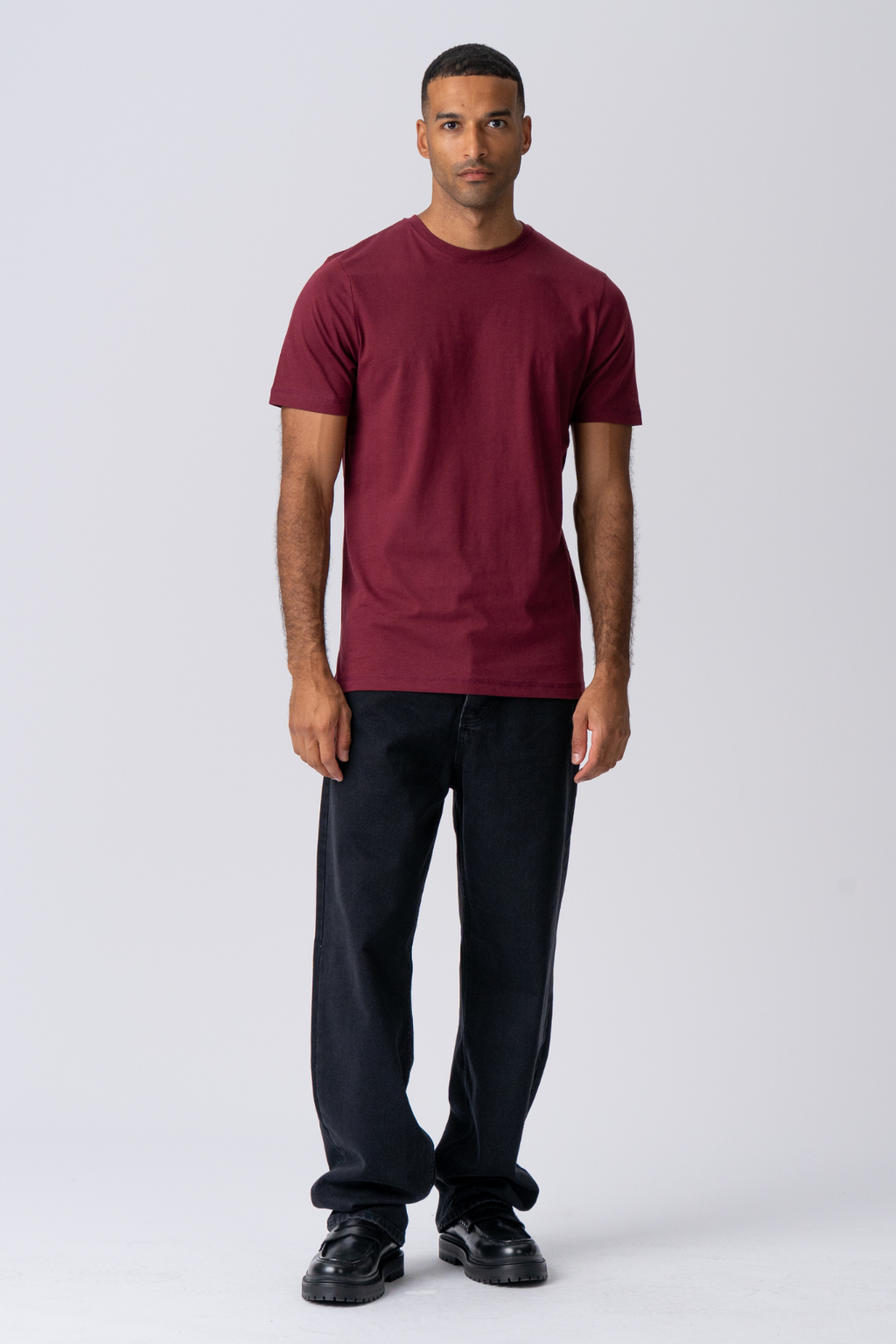 Basic T-shirt - Bordeaux