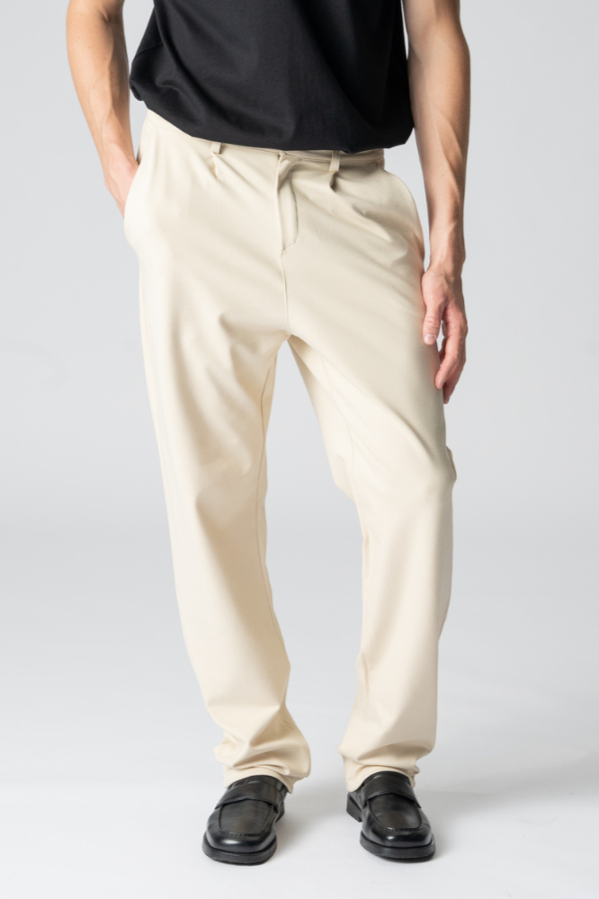 Performance Pants Wide -Beige