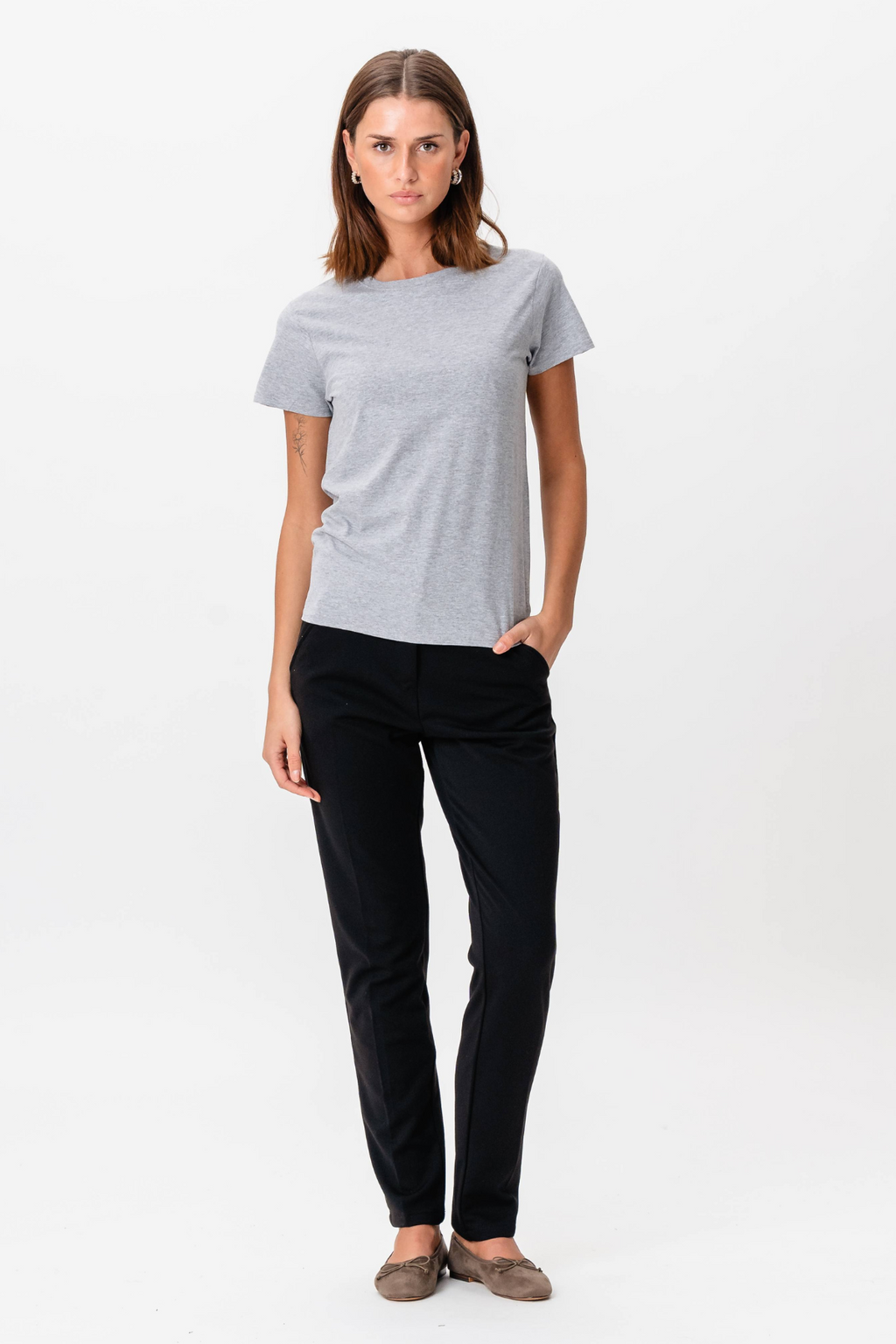 T-shirt de base - Oxford Gray