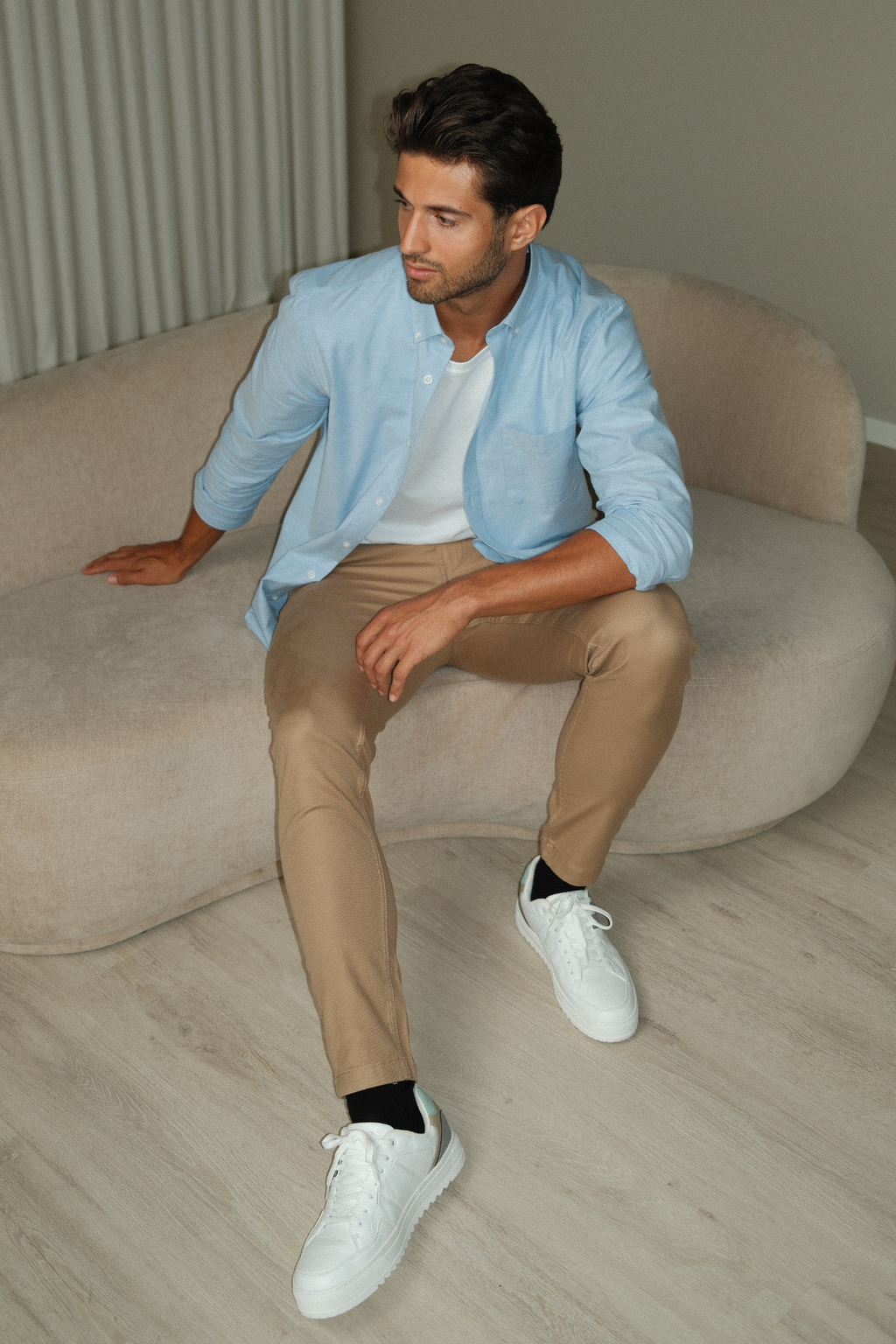 The Original Performance Oxford Shirt ™ ️ - Cashmere Blue (FS)